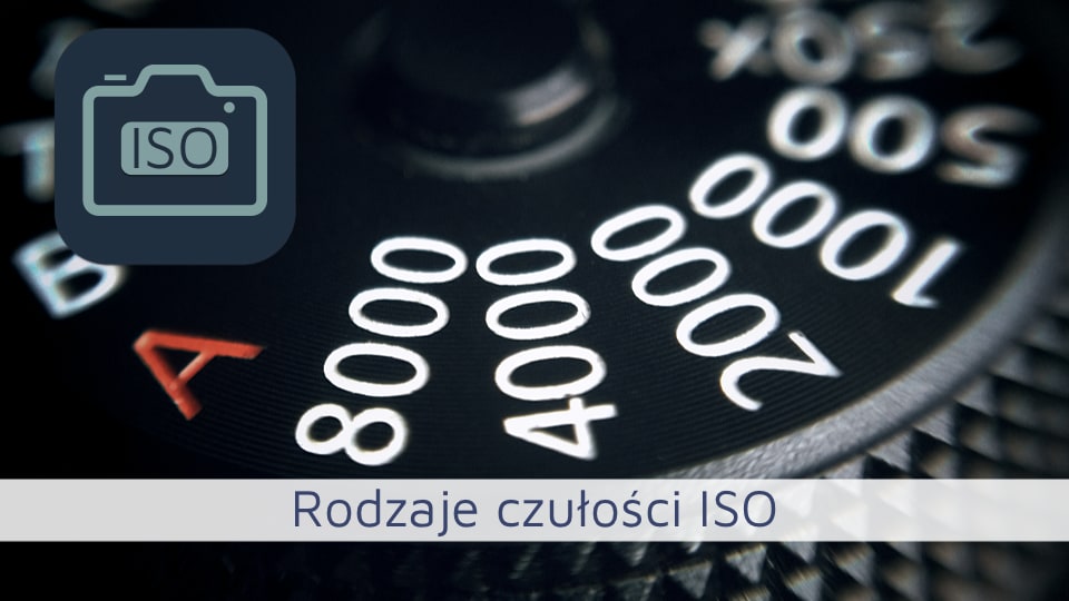 Rodzaje czułości ISO